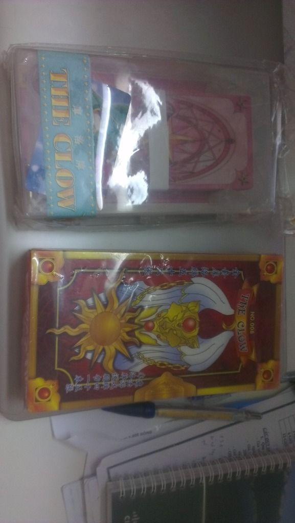 Bán bài tarot original từ Mỹ về có 3 bộ : SAKURA THE CLOW (RED&PINK) - SHADOWSCAPRE - 15