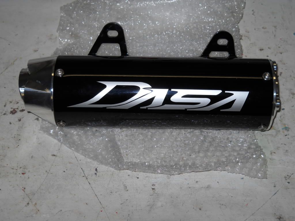 DASA Exhaust New Design Pix Honda ATV Forum