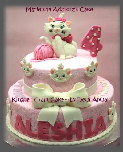 Birthday Cake on Marie The Aristocat Cake  Untuk Ulang Tahun Aleshia