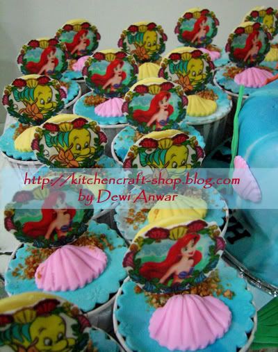 Ariel Cupcakes