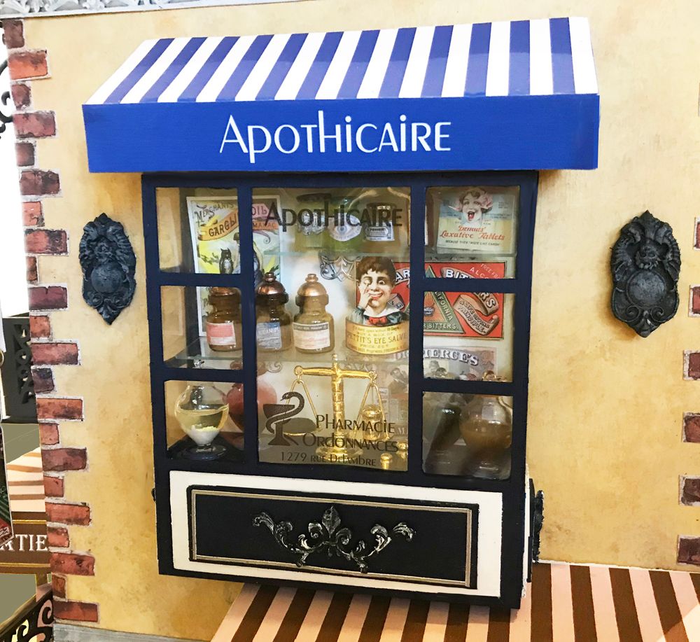 Apothicaire - Apothecary - Streets of Paris Event - VIDEO TUTORIAL - NEW IMAGE SETS