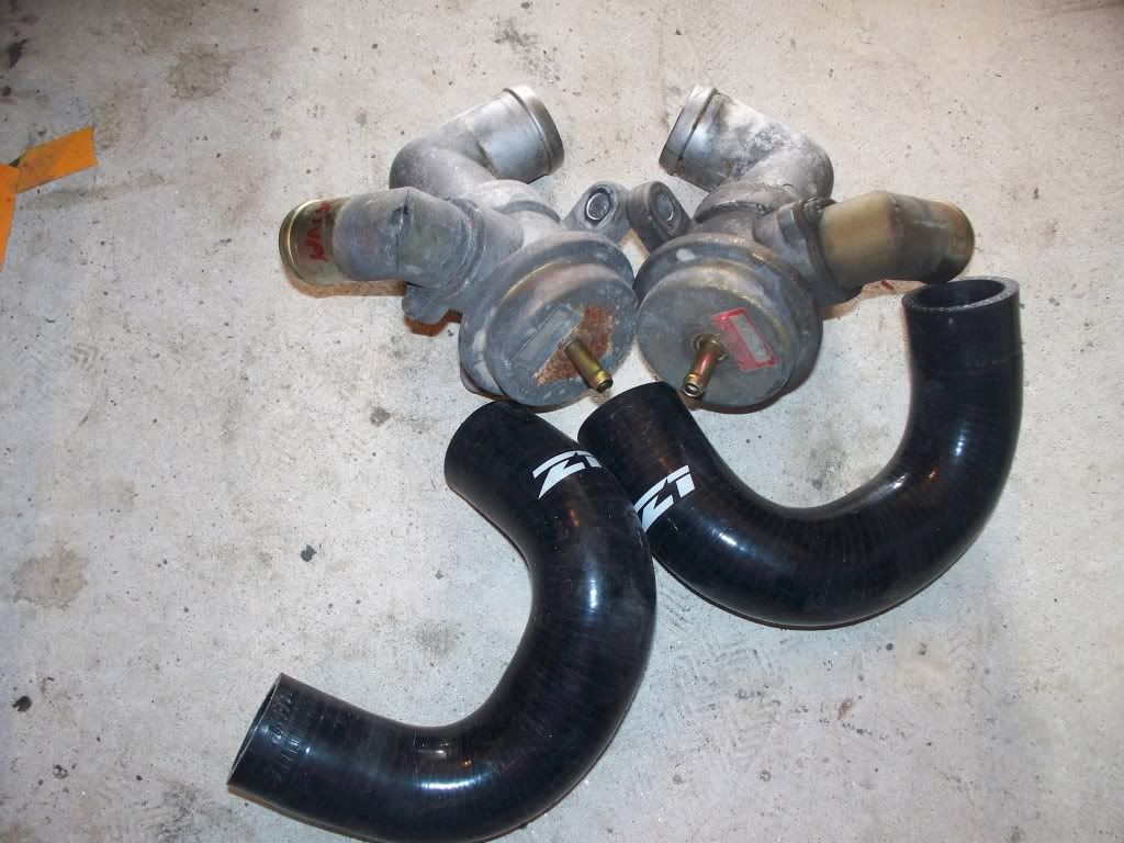 OEM recirc valves w/ silicone hoses