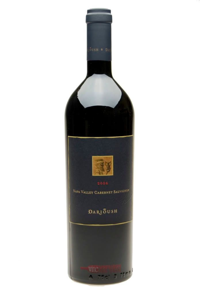 Darioush Cabernet Sauvignon 2006 (c) WineHarvest napa valley cabernet sauvignon