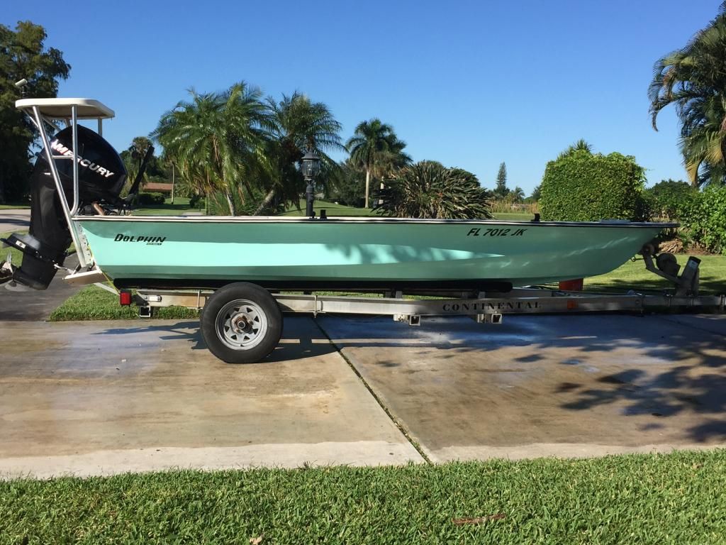 SOLD/EXPIRED Dolphin Super Skiff Dedicated To The Smallest Of Skiffs