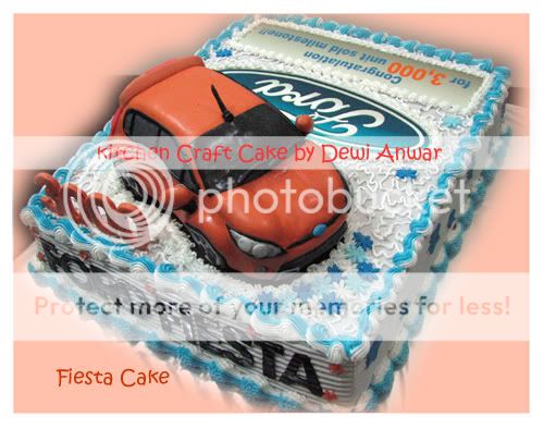 Ford fiesta birthday cake #7