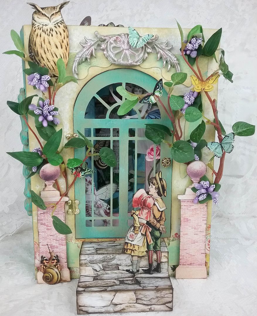 artfully musing: secret garden tunnel book & new flower fairies