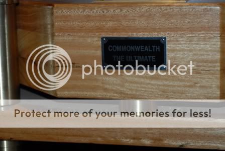 Commonwealth electronics turntable Plinth badge SS  