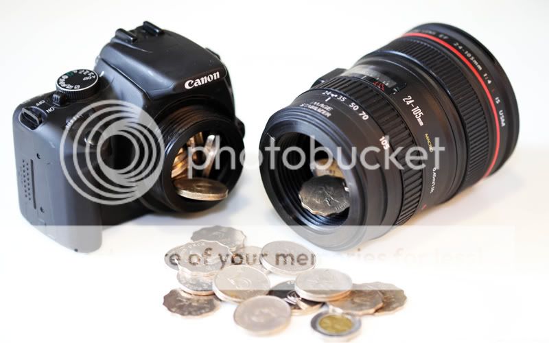 W09 02 Canon Lens EF 24 105 mm L Money Box  