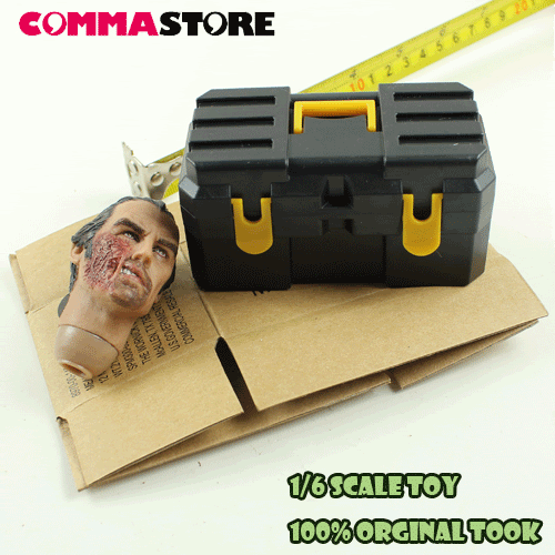   Action Figure No.04 Head Sculpt w/ Neck & Card Box & Tool Box  