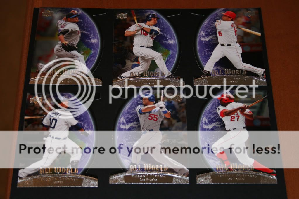 2010 Upper Deck All World Insert SET  