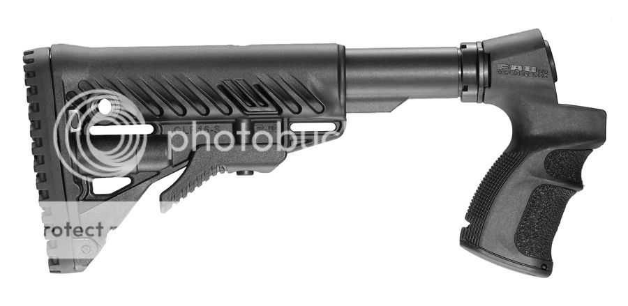 MAKO FAB Tactical Collapsible Buttstock Stock for Mossberg 500 AGM500 