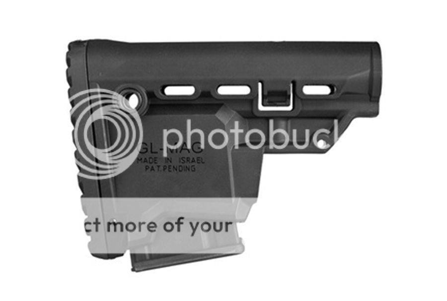 Mako Fab Rifle Buttstock Butt Stock w Built in Mag Carrier Free Mag GL 