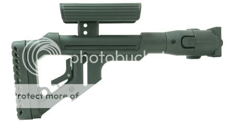 MAKO Tactical Folding Buttstock w/ Cheek Piece UAS VZP  