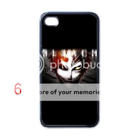 NEW DARK BLEACH ICHIGO APPLE IPHONE 4 CASE  