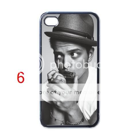 New Bruno Mars Apple iPhone 4 Case Custom Design