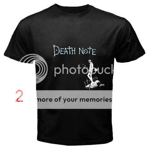 NEW DEATH NOTE ANIME MANGA T SHIRT S 3XL  