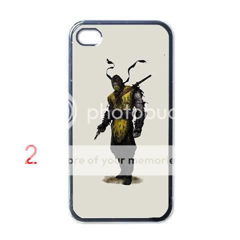 NEW MORTAL KOMBAT APPLE IPHONE 4 CASE  